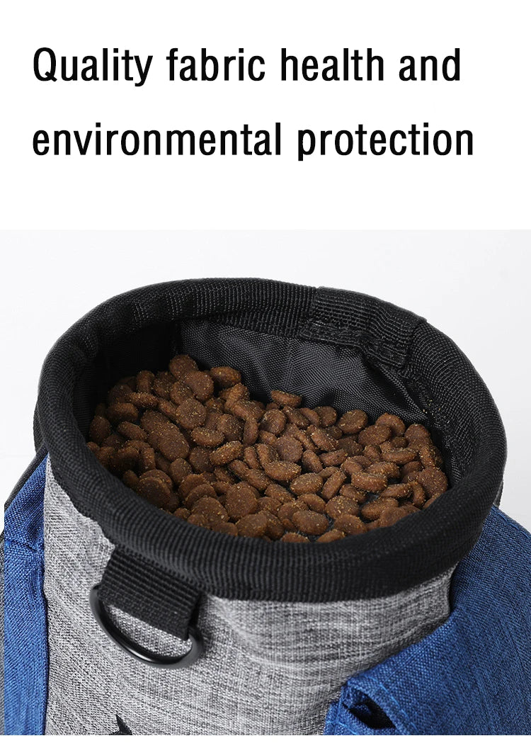 Dog Training Treat Bag | Multi-Functional Waist Pack for Pet Snacks & Rewards