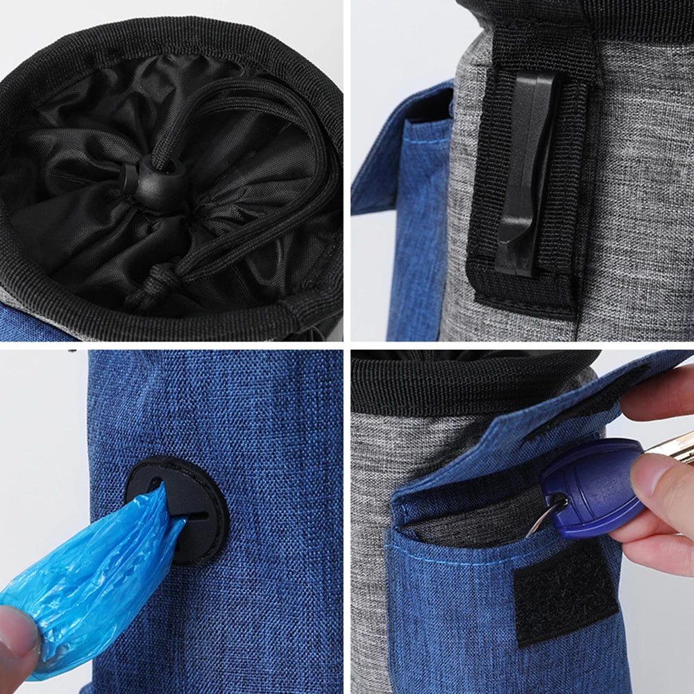 Dog Training Treat Bag | Multi-Functional Waist Pack for Pet Snacks & Rewards