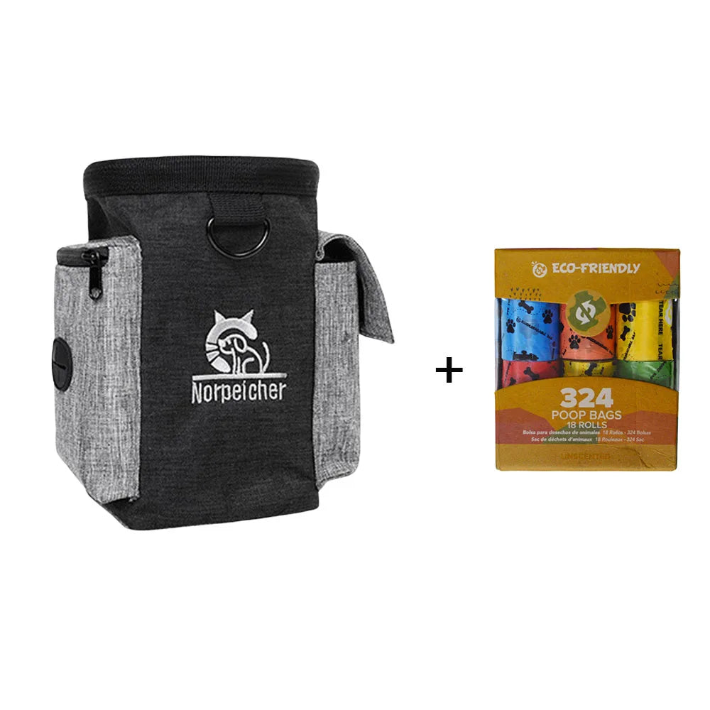 Dog Training Treat Bag | Multi-Functional Waist Pack for Pet Snacks & Rewards