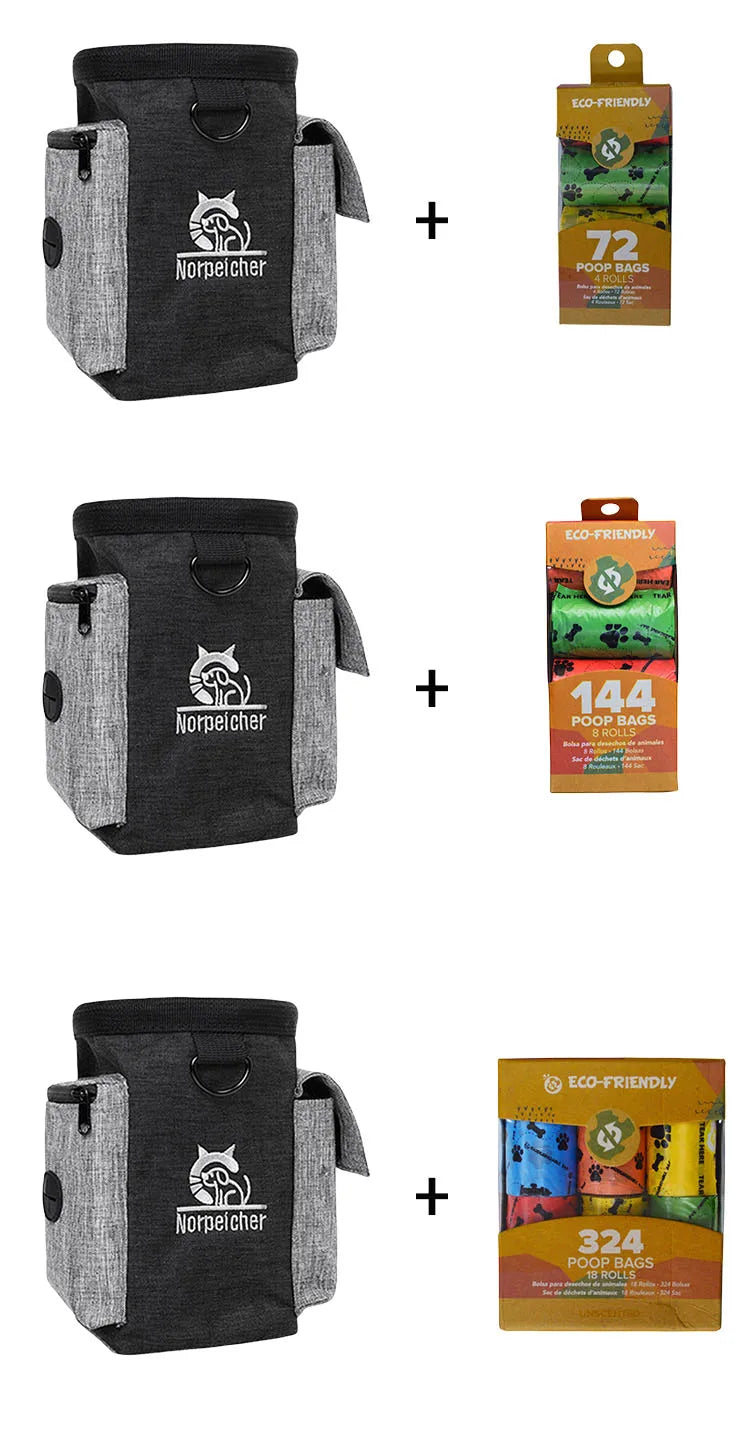 Dog Training Treat Bag | Multi-Functional Waist Pack for Pet Snacks & Rewards