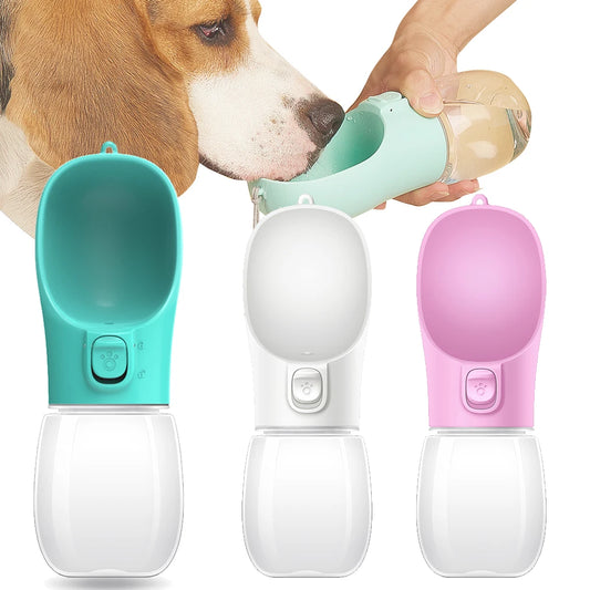 Portable Dog Water Bottle | Leakproof Travel Dispenser for Dogs & Cats